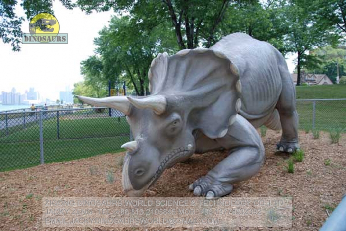 large fiberglass dinosaur
